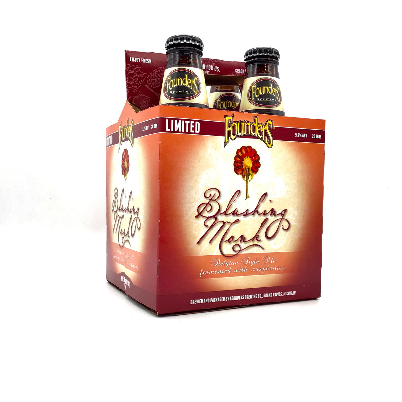 Founders Blushing Monk 4 Pack Bottles