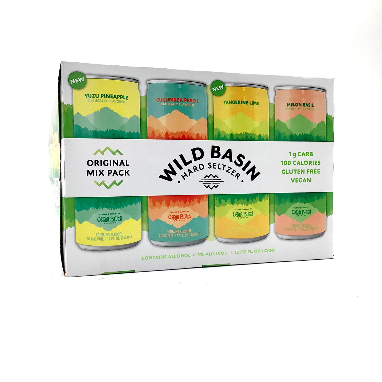 Wild Basin Sparkling 12 Pack Cans