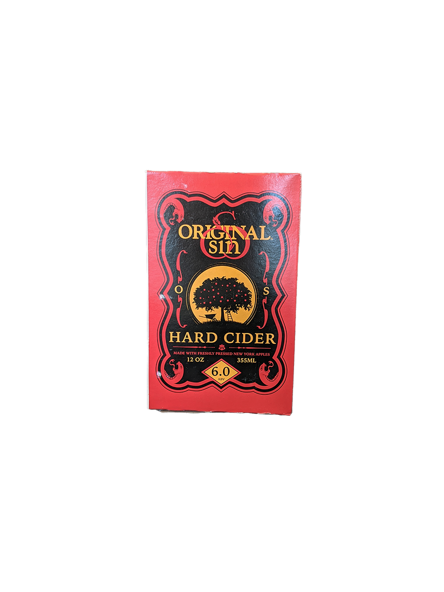 Original Sin Mcintosh Cider 6 Pack Cans