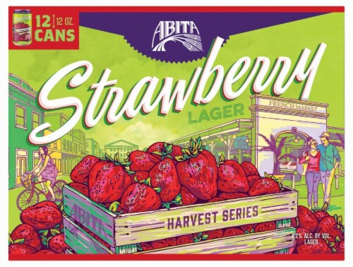 Abita Strawberry Lager 6 Pack Cans