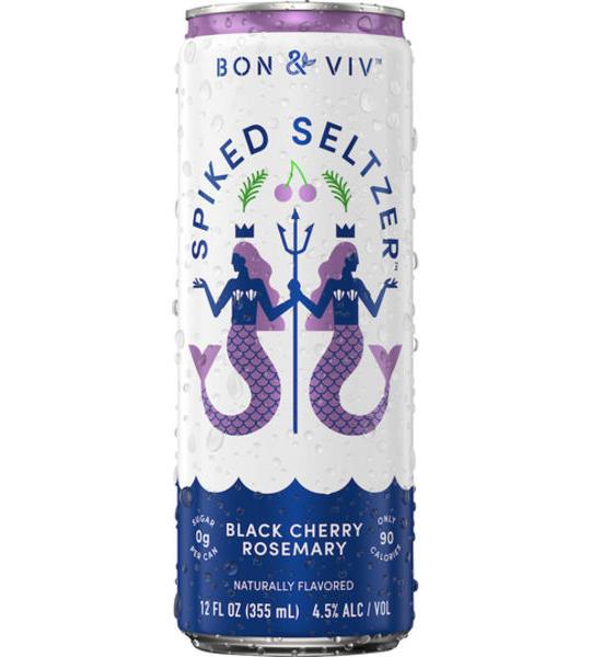 Bon And Viv Black Cherry 6 Pack Cans