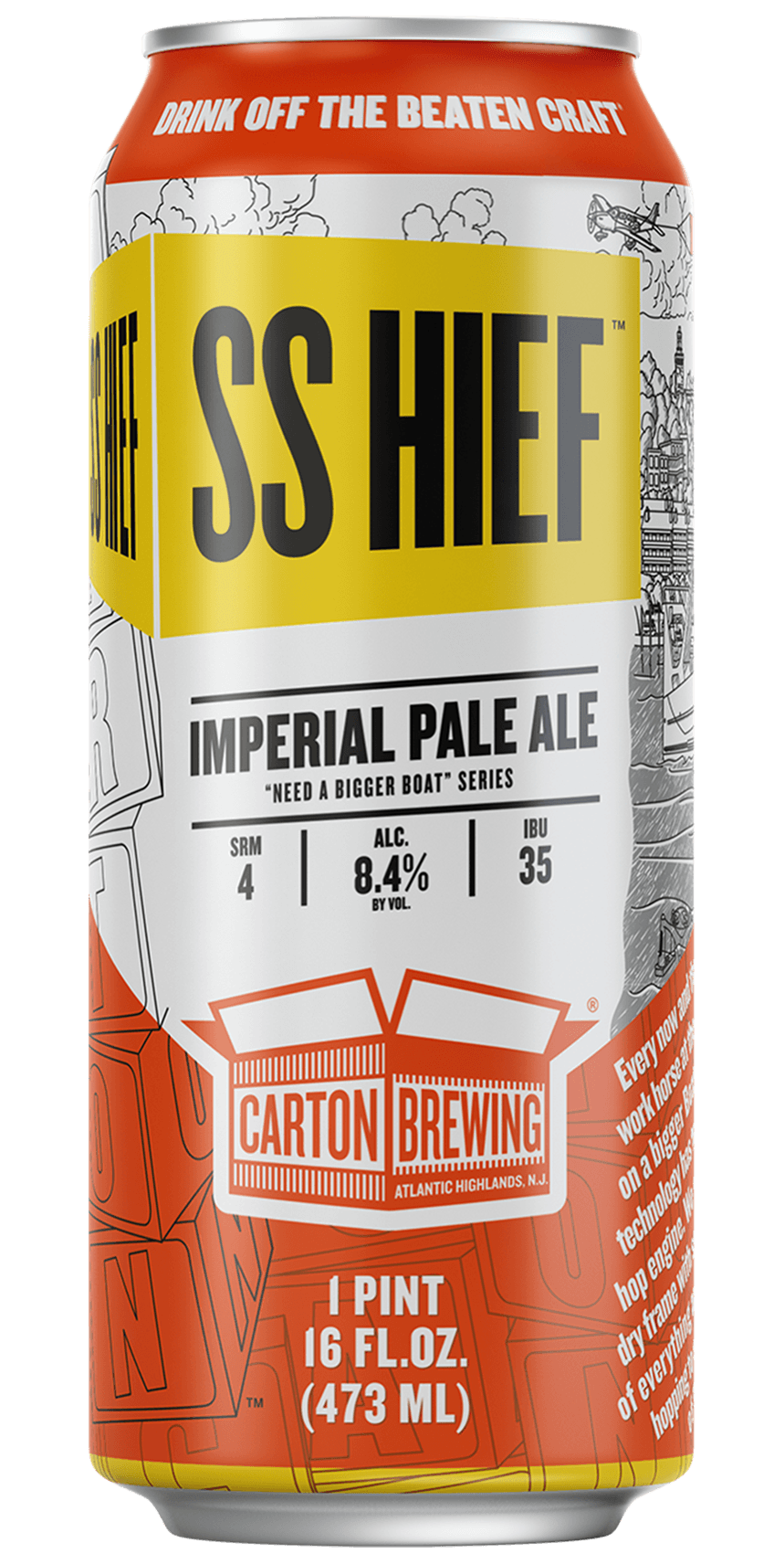 Carton Ss Hief 4 Pack Cans