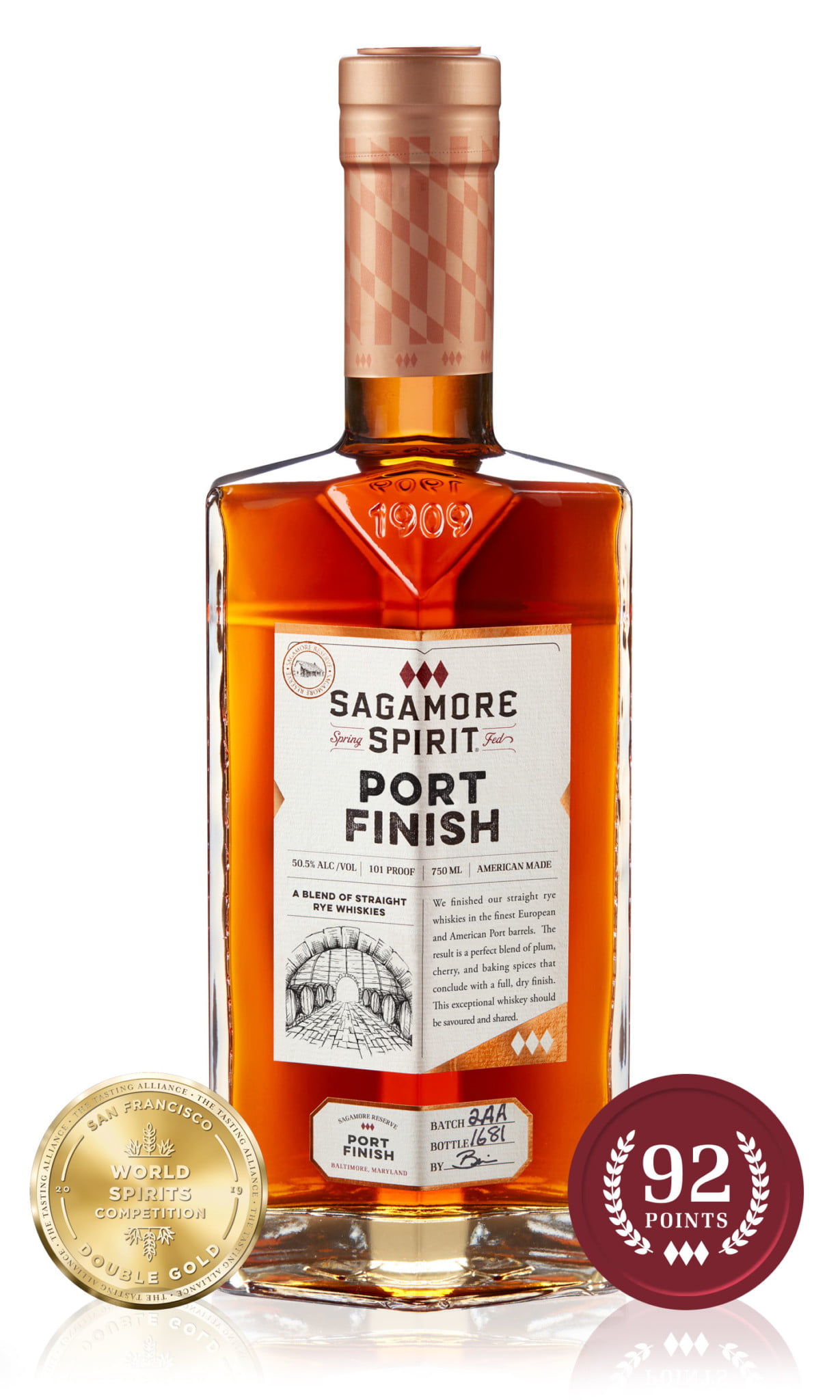 Sagamore Port Finish Rye Whiskey