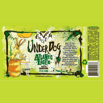 Flying Dog Underdog Lager 6 Pack Cans