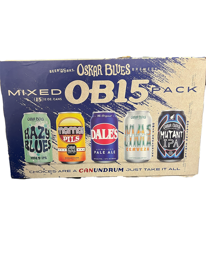 Oskar Blues Canarchy Variety 12 Pack Cans