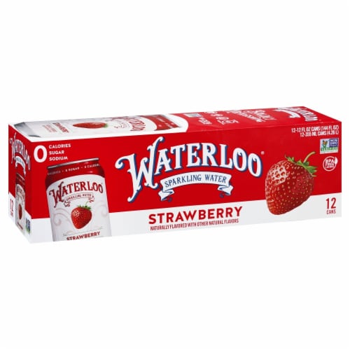 Waterloo Raspbery Redler 4 Pack Cans