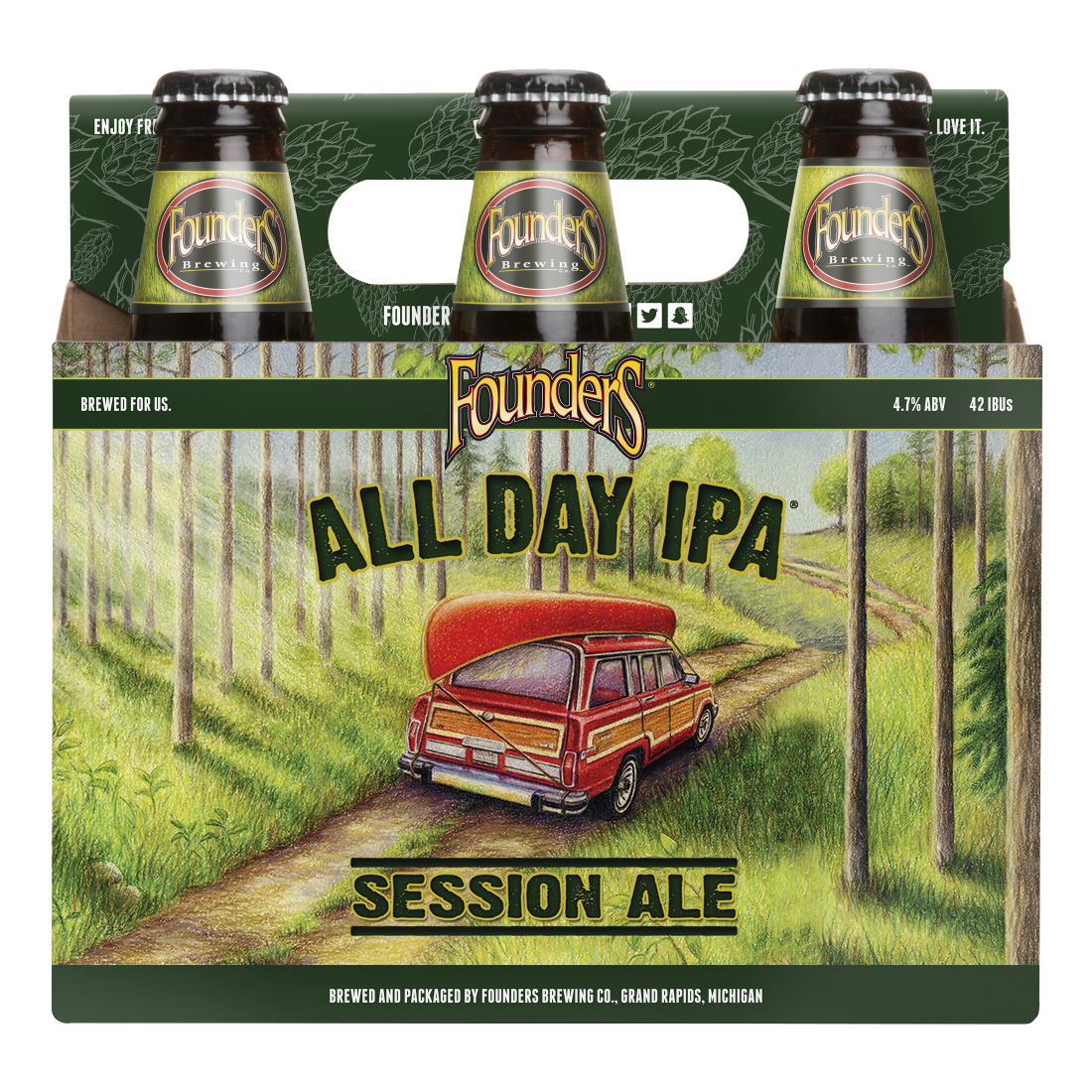 Grt Lake IPA 6 Pack Bottles