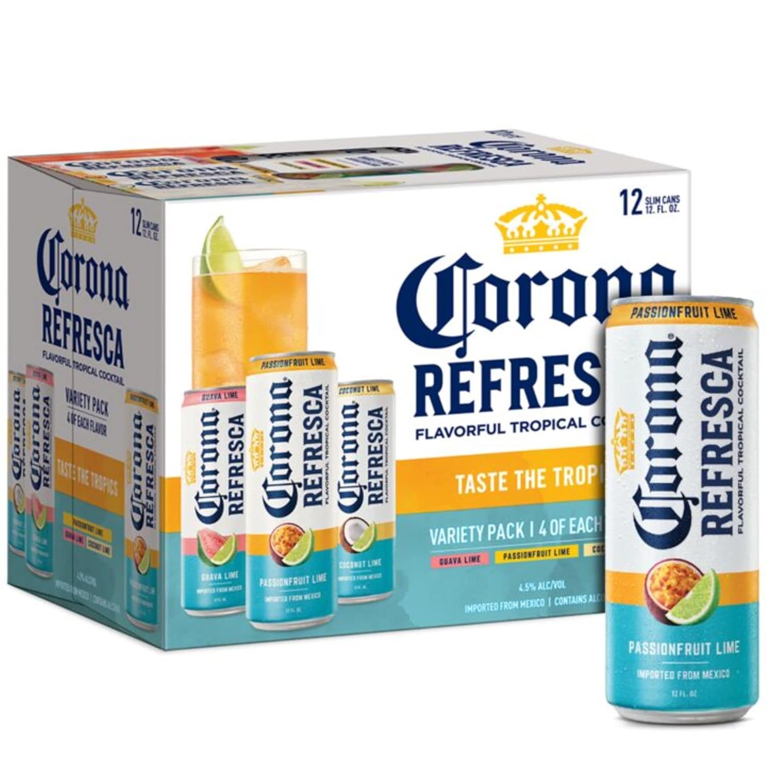 Corona Refresca Pasn/Lime 6 Pack Cans
