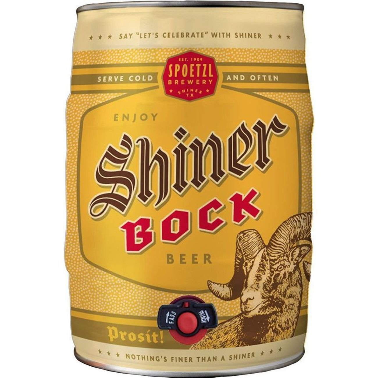 Shiner Bock 1/2 Keg