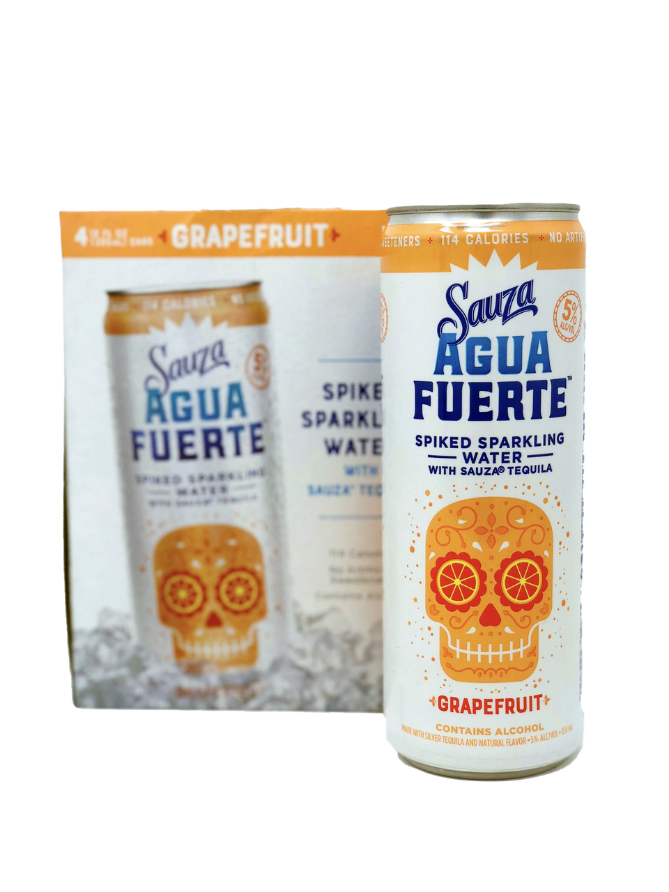 Sauza Fuerte Grapefruit 4 Pack Cans