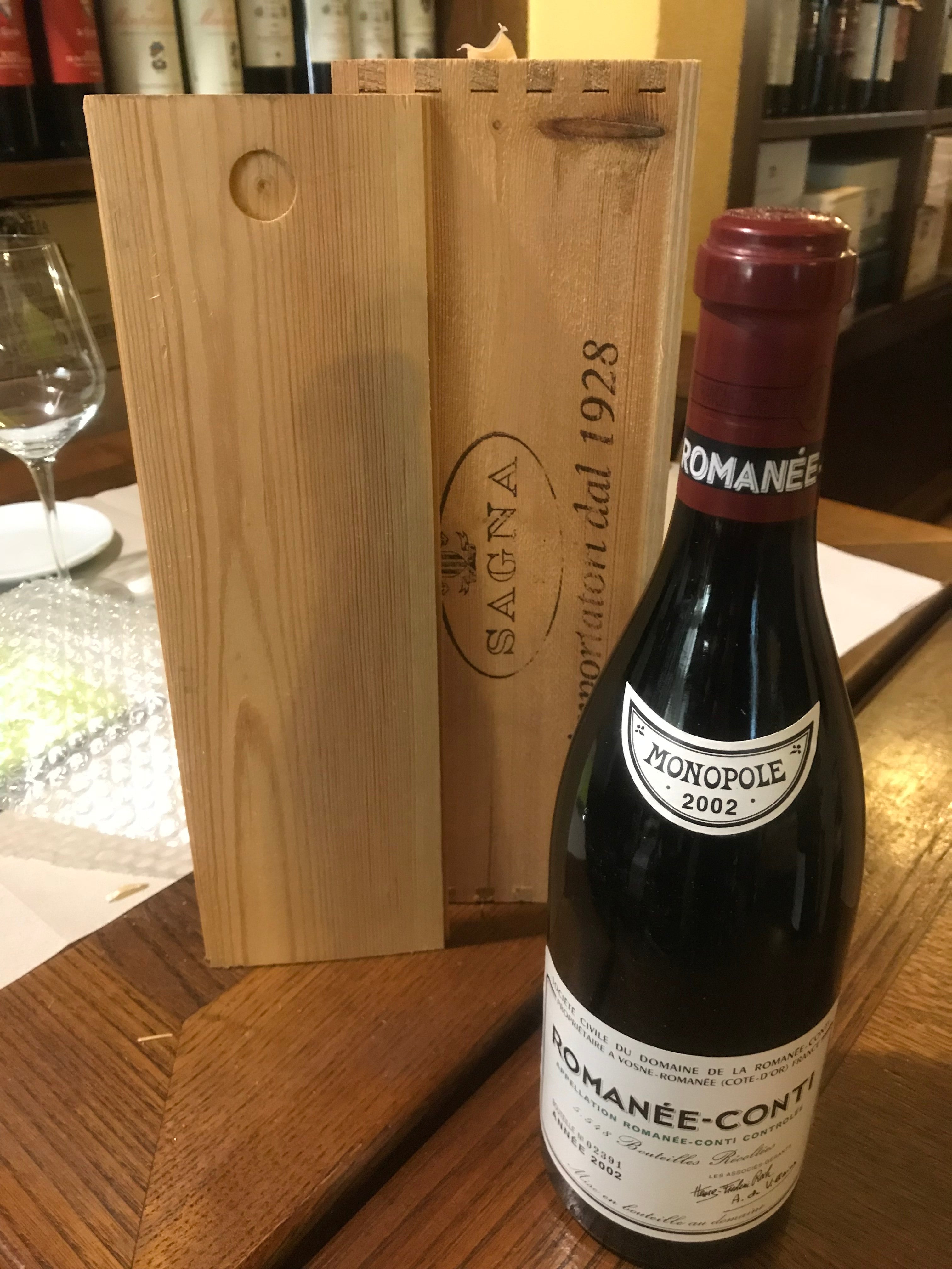 Domaine Romanee Conti Monopole Romanee Conti