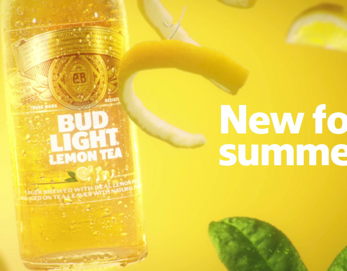 Bud Light Lemon Tea 6 Pack Bottles