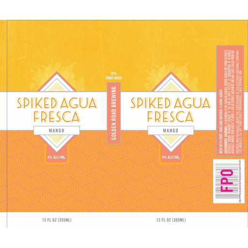 Golden Road Agua Str/Pnple 6 Pack Cans