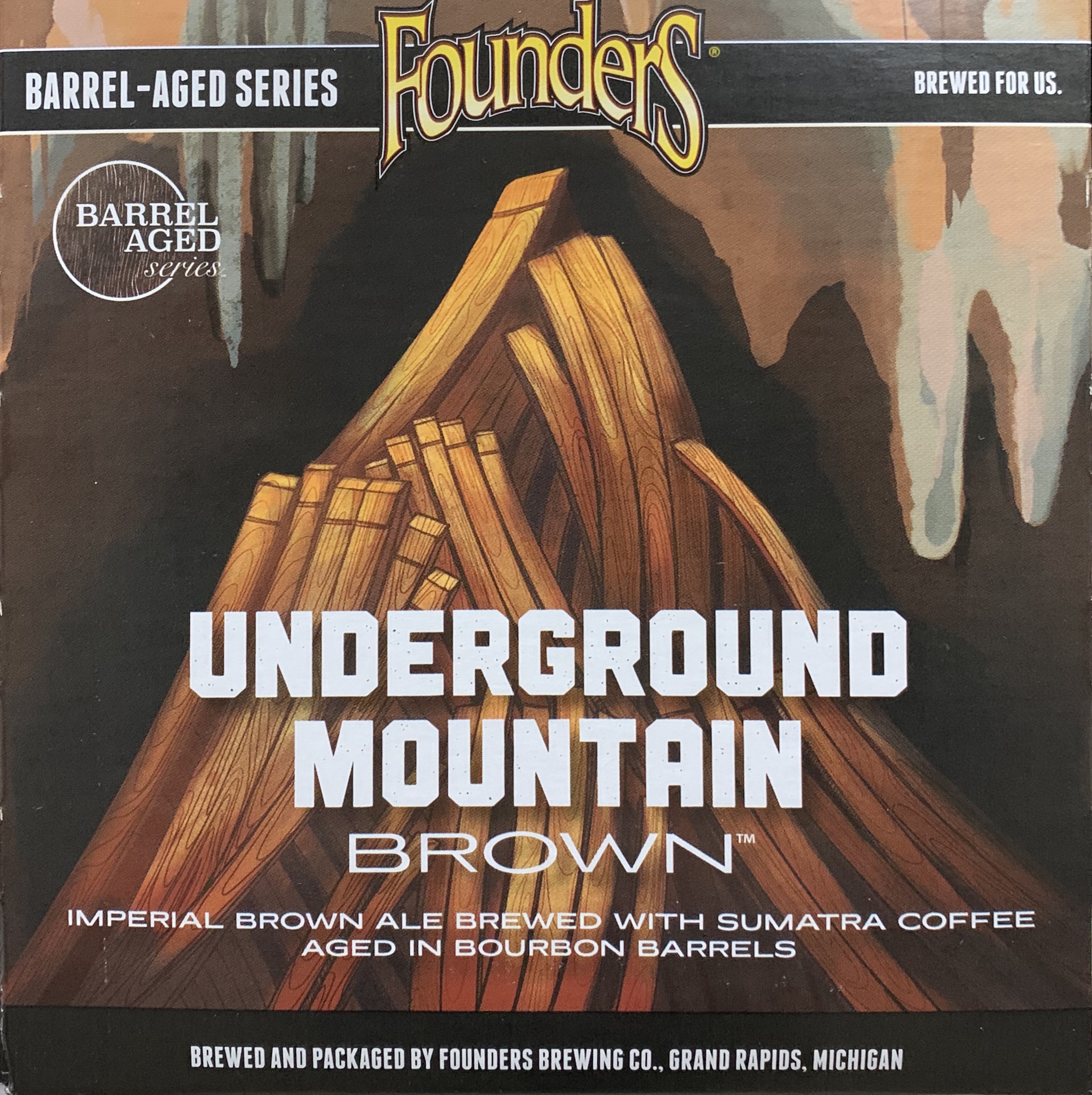 Founders Underground Mountain 4 Pack Bottles