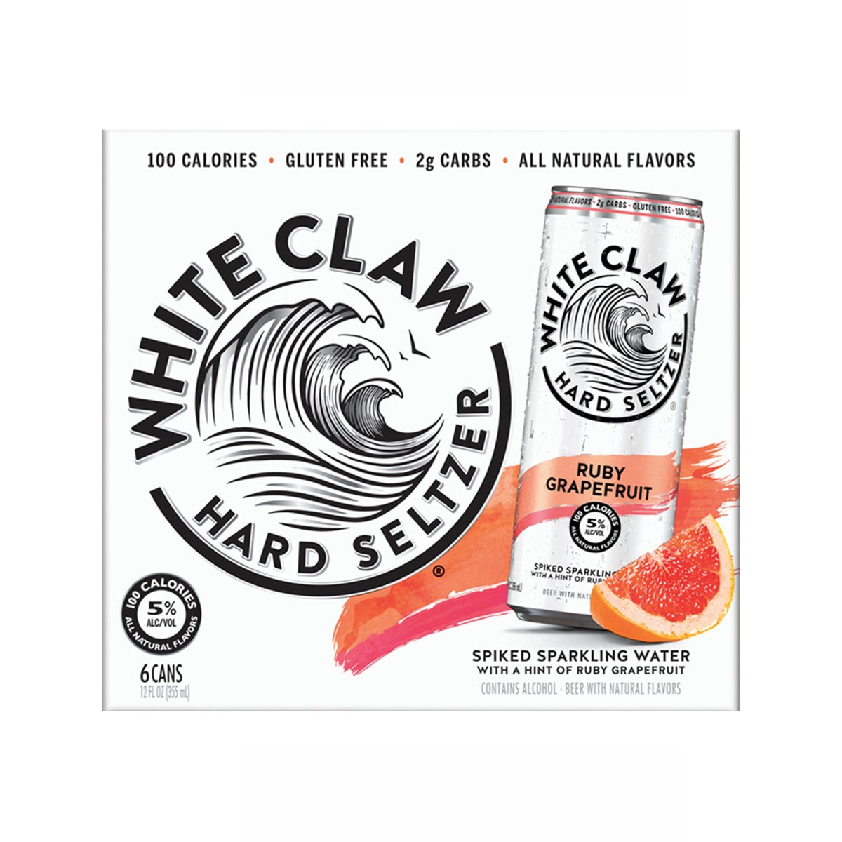 White Claw Ruby Grp Frt 12 Pack Cans
