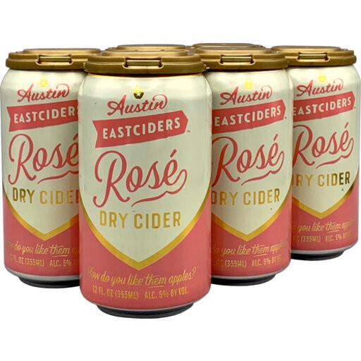 Austin Cider Rose 6 Pack Cans