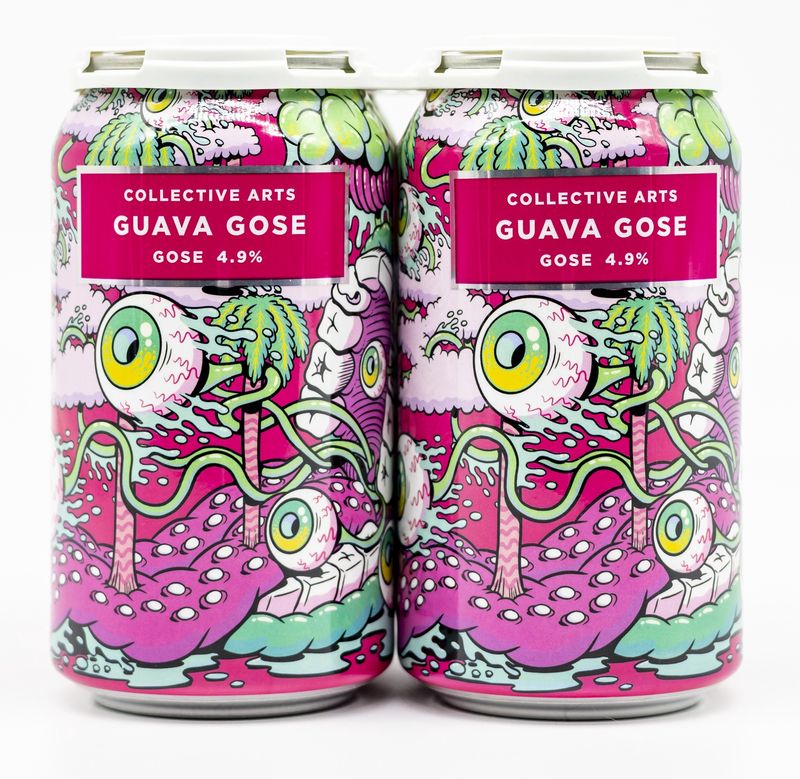 Collective Guava Gose 4 Pack Cans