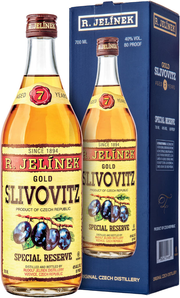 Jelinek Slivovitz 7 Years Plum Brandy