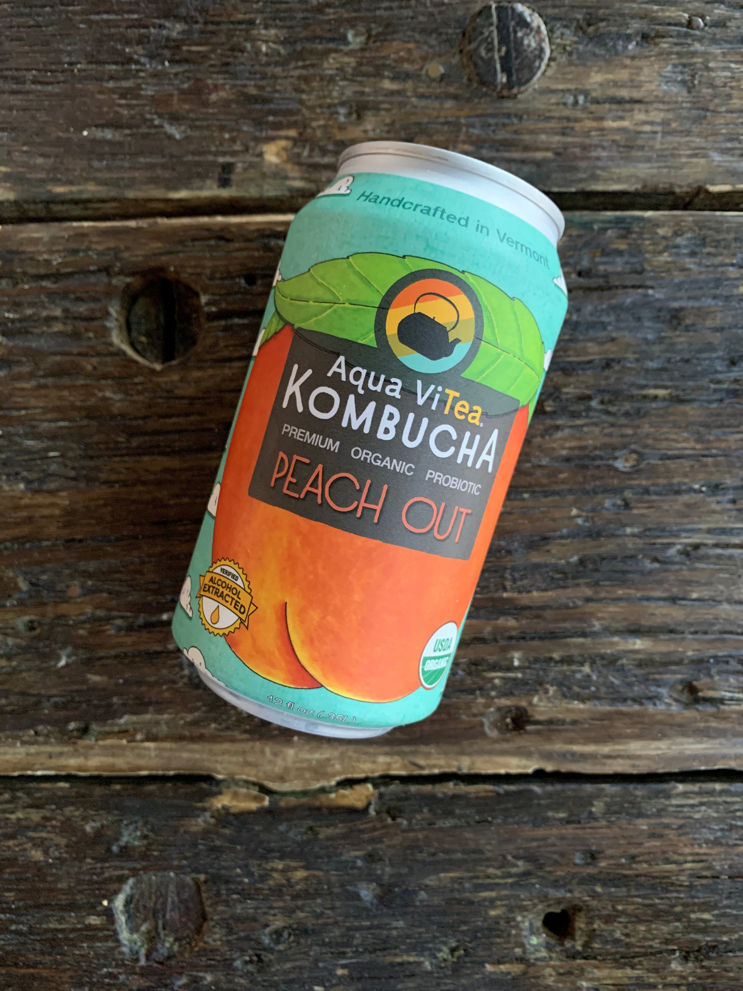 Aqua Vitea After Glow Ctr Rsh Kombucha 4 Pack Cans