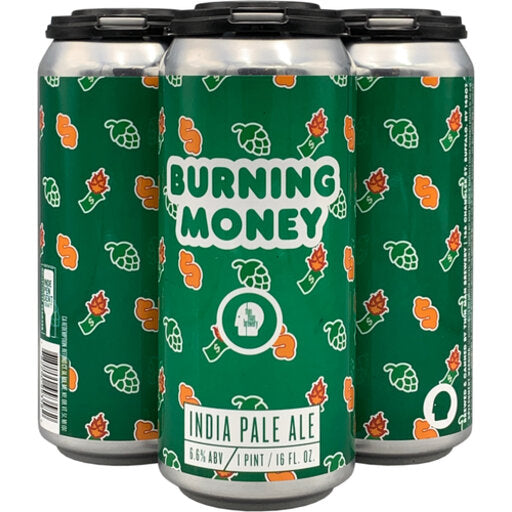 Thin Man Burning Money 4 Pack Cans