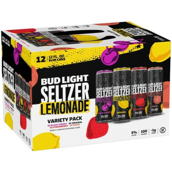 Bud Light Lemonade Slim 12 Pack Cans