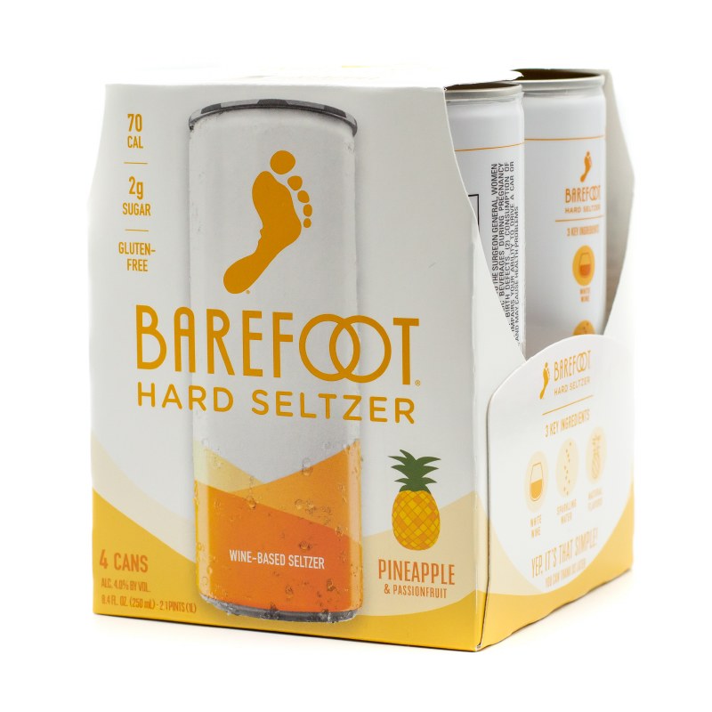 Barefoot Hard Seltzer Pineapple