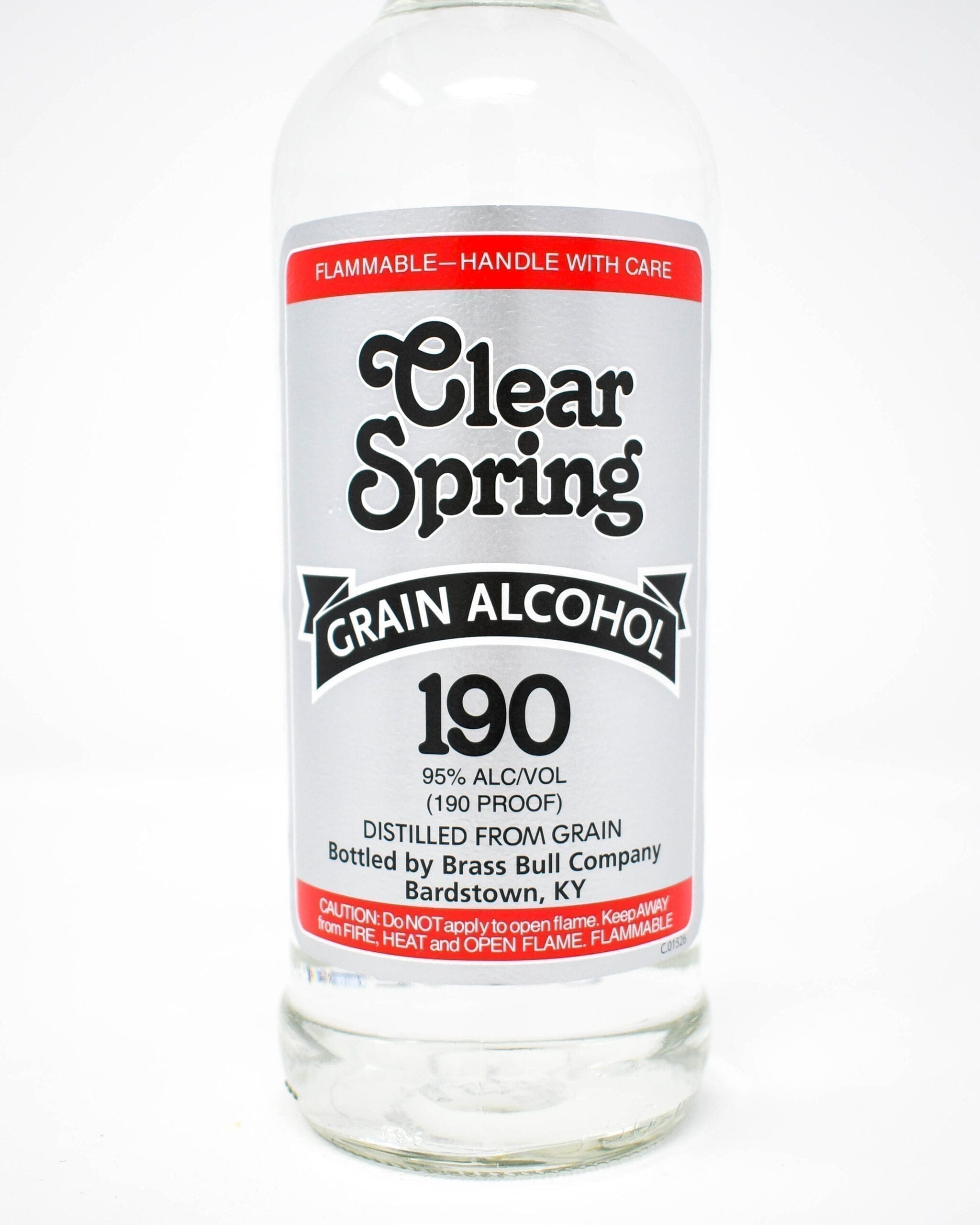 Clear Spring Grain Alcohol 190p