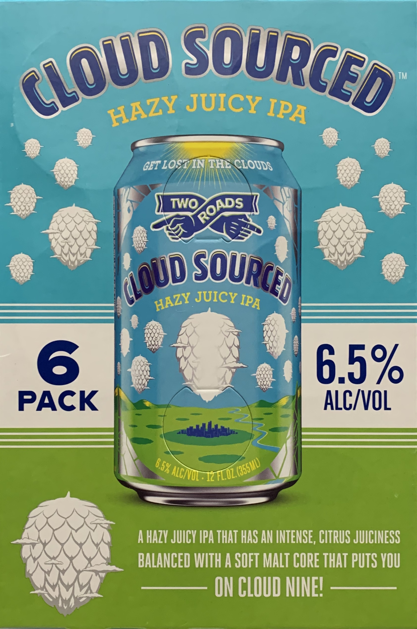 Two Road Cloud Sourced 6 Pack Cans