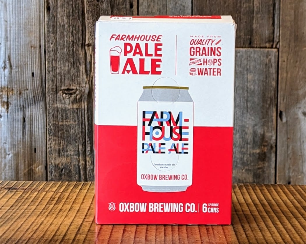 Oxbow Farm House Ale 4 Pack Bottles