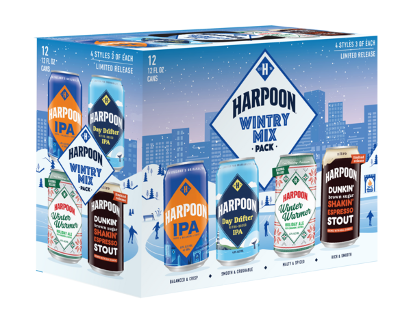 Harpoon Wintry Mix 12 Pack Cans