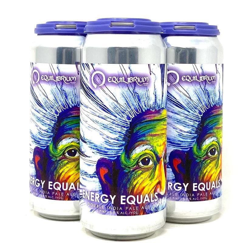 Equilibrium Energy Equals 4 Pack Cans
