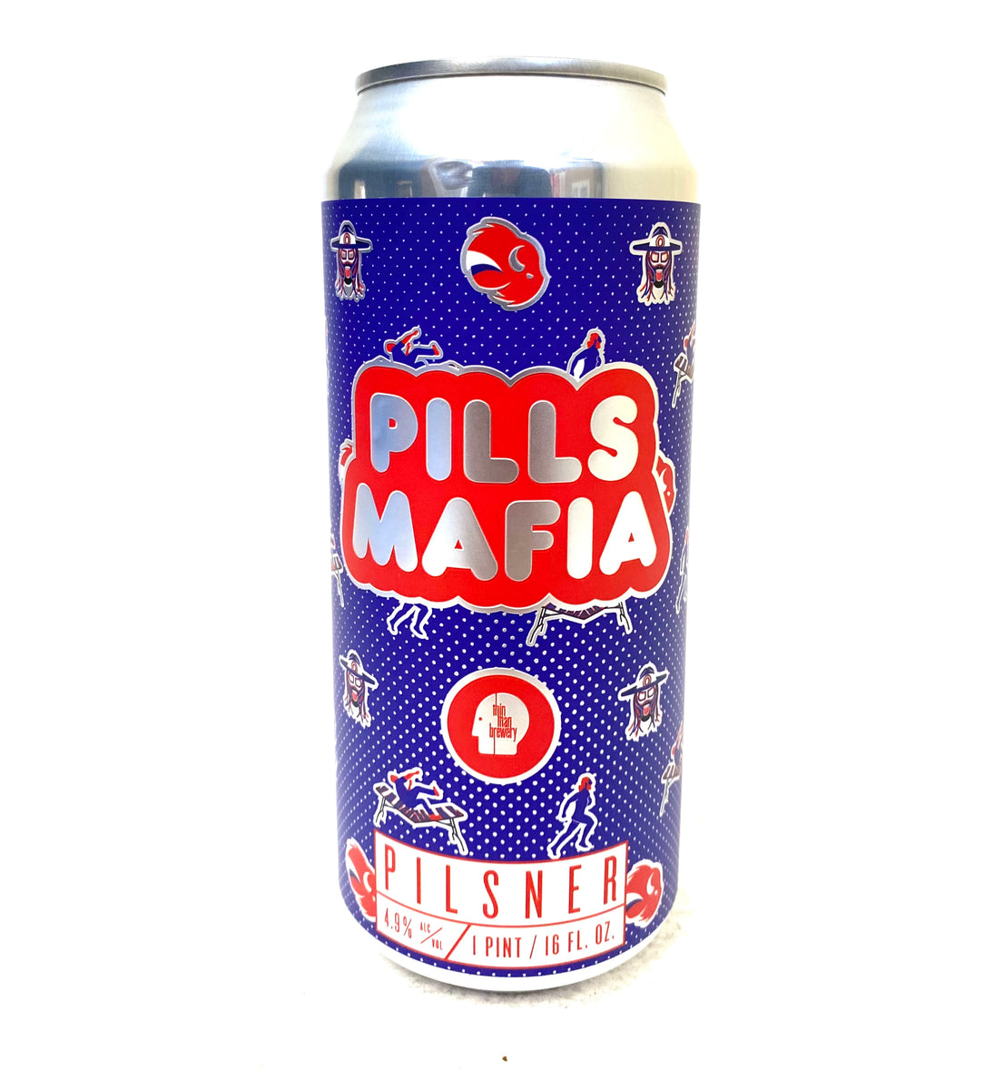 Thin Man Pills Mafia 4 Pack Cans