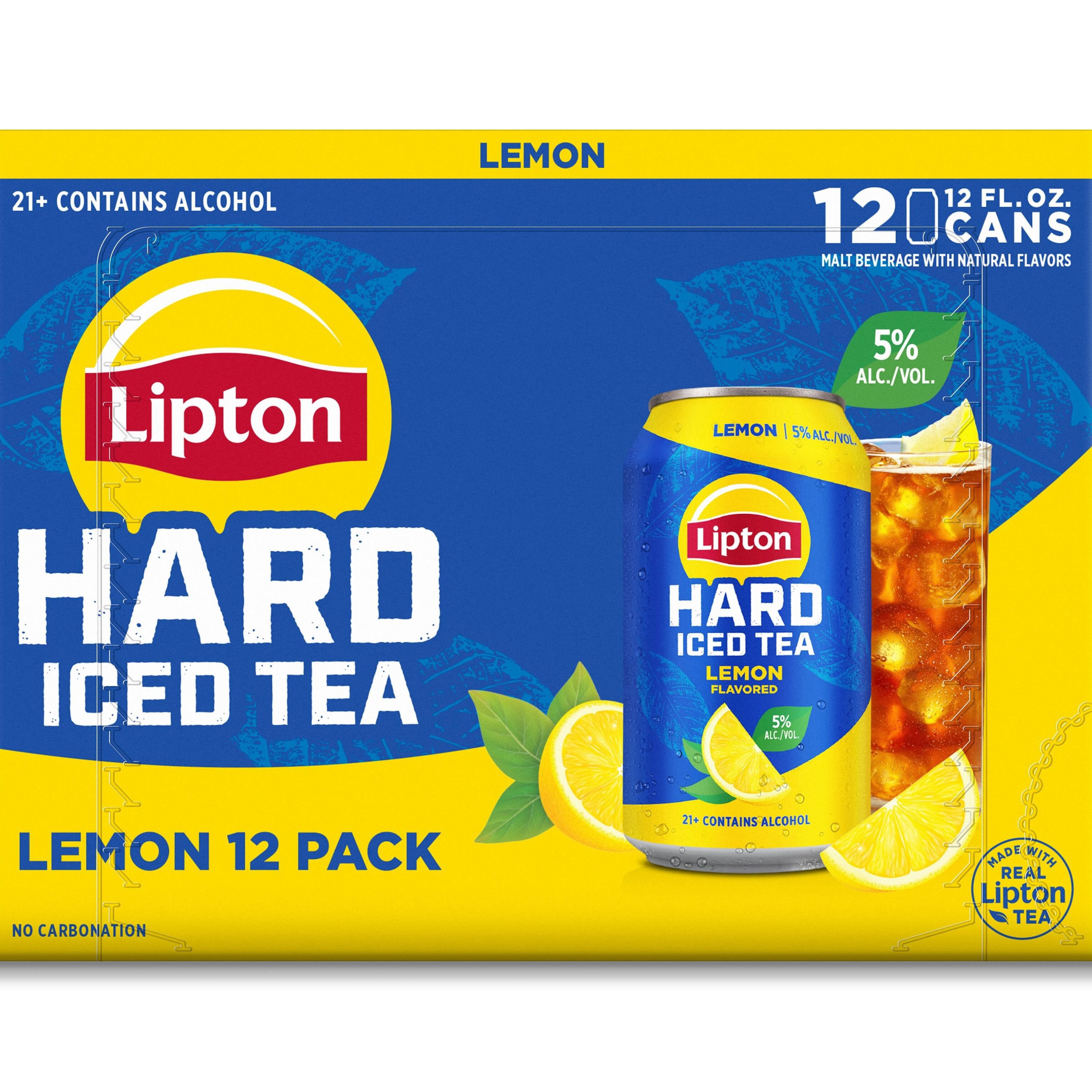 Ironbound Blk Tea And Lemon 4 Pack Cans