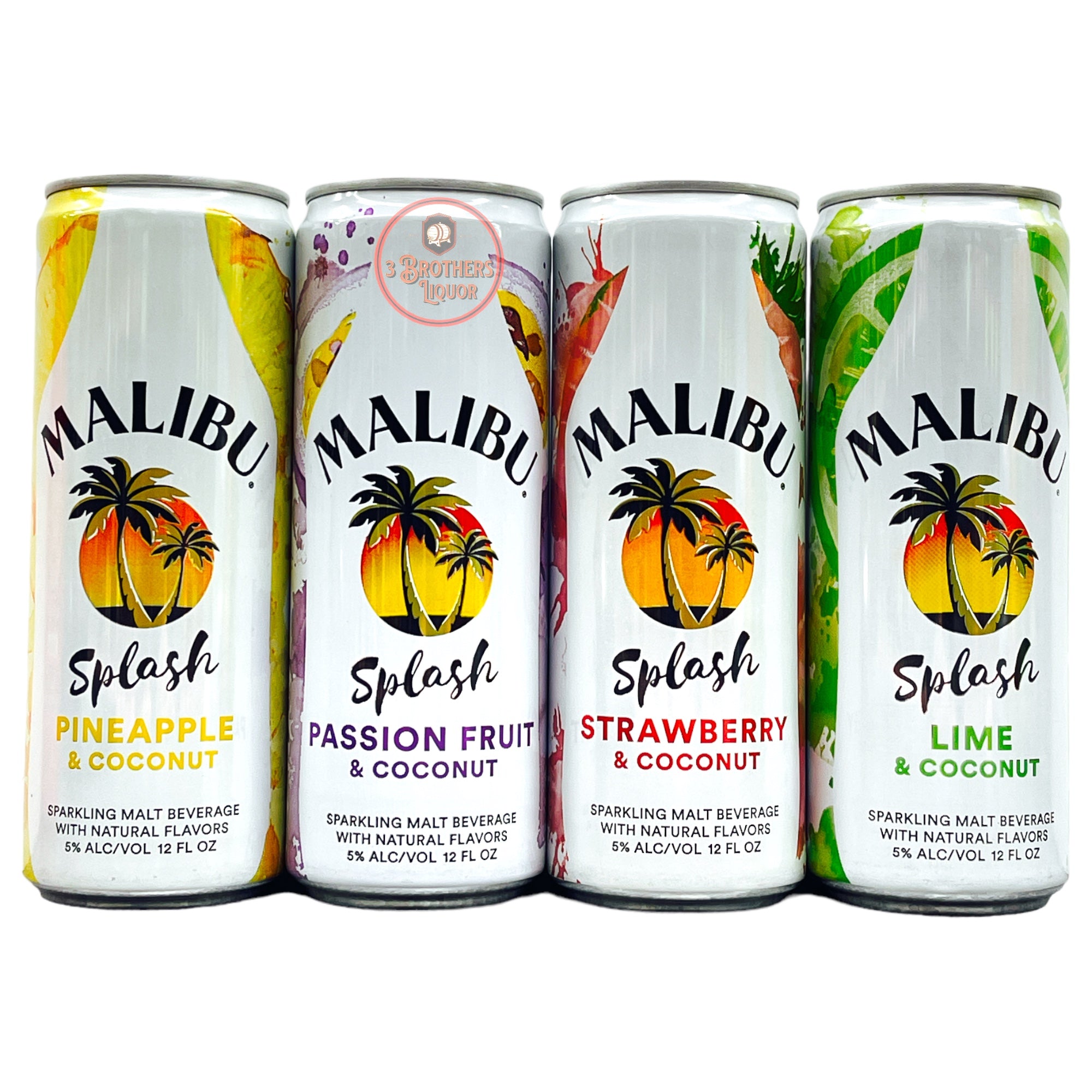 Malibu Hangout Splash 8 Pack Variety Cans