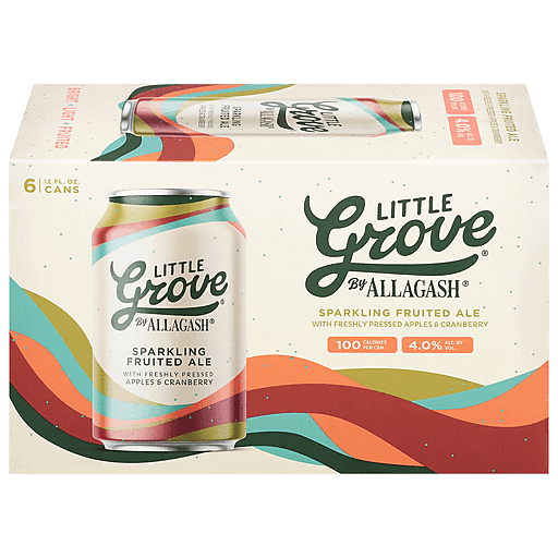 Allagash Ltl Grove Peach Kombu 6 Pack Cans