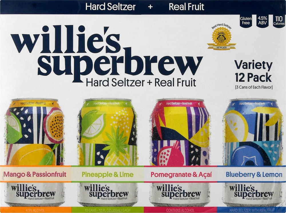 Willie's Superbrew 6 Pack Cans
