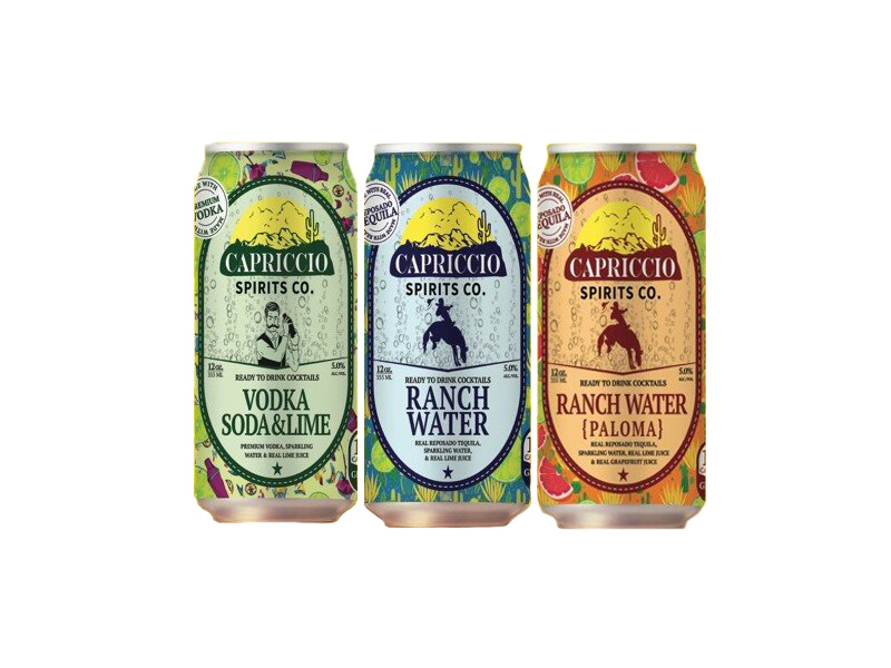 Capriccio Spark Water-Melon 4 Pack Bottles