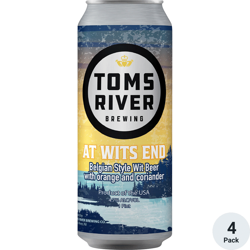 Tom's River At Wits End 4 Pack Cans