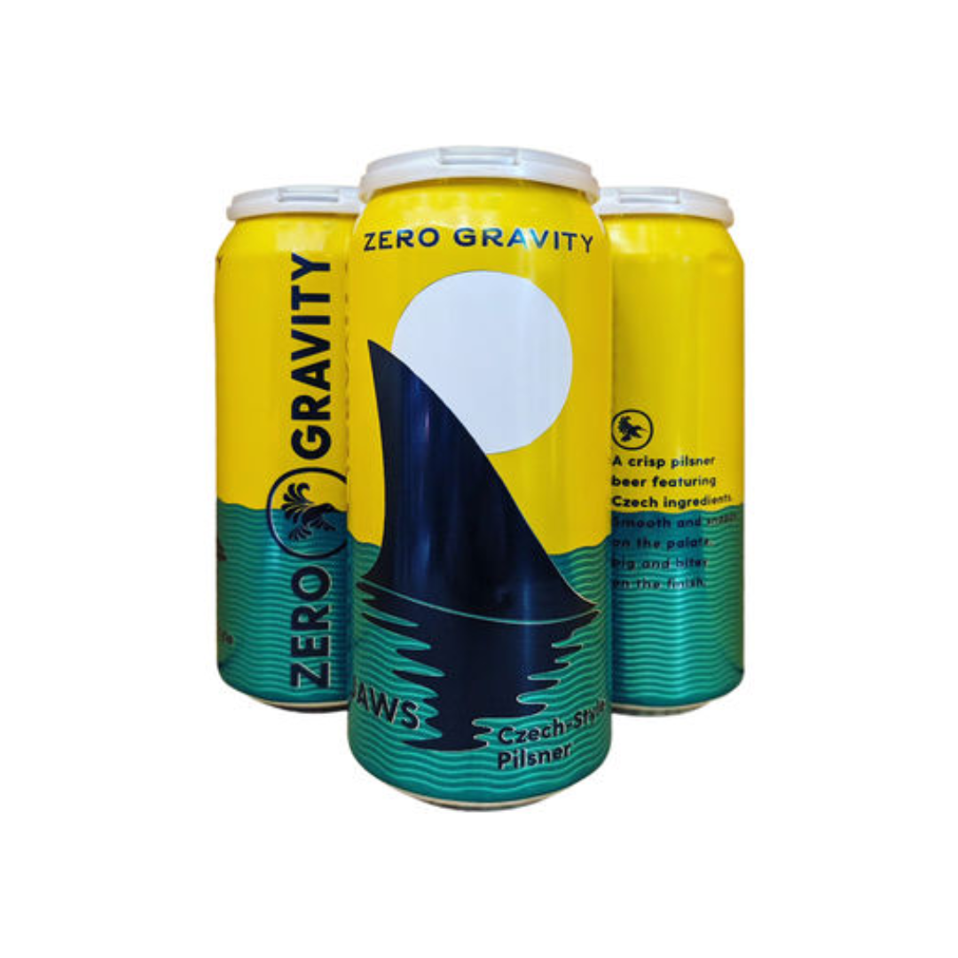 Zero Gravity Jaws 4 Pack Cans