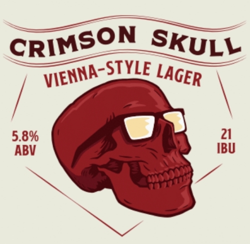 Bonesaw Crimson Skull 6 Pack Cans