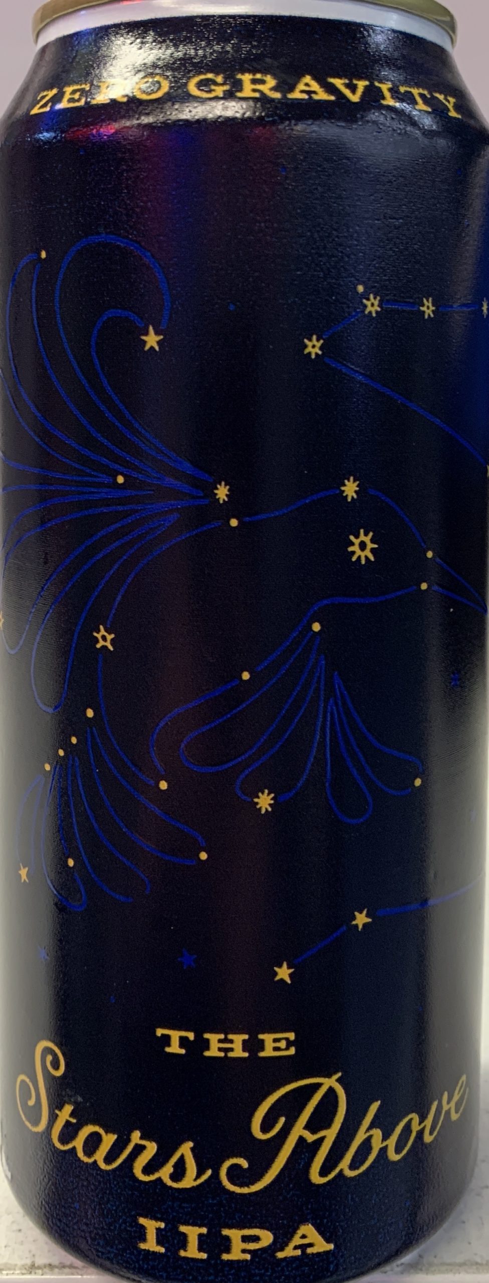 Zero Gravity Stars Above 4 Pack Cans