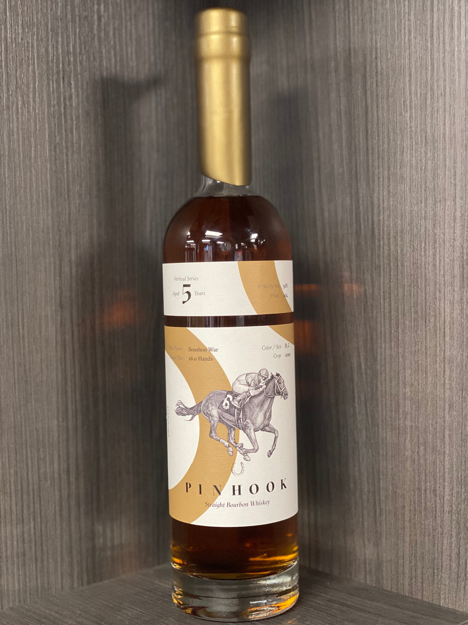 Pinhook War 5yr Hr Sin/Barr Bourbon