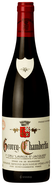 Domaine Arm Rou 1er Cru Lav St Gevery Chambertin