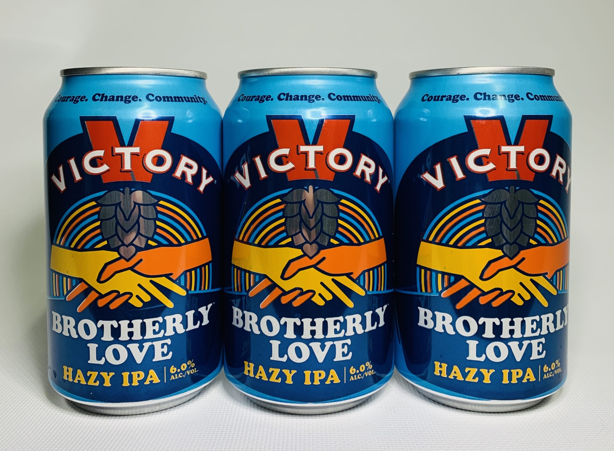 Victory Brotherly Love 6 Pack Cans