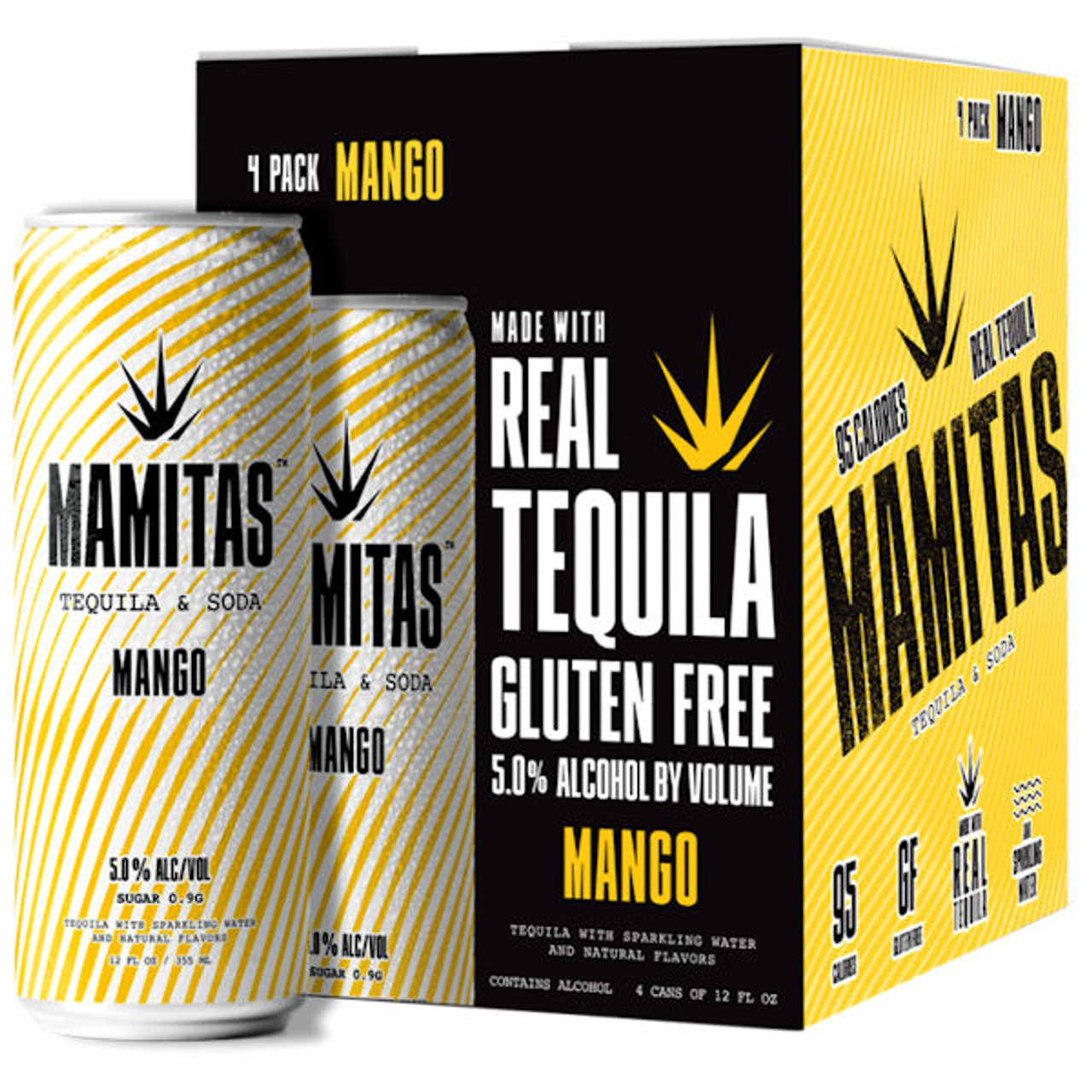 Mamitas Mango 4 Pack Cans