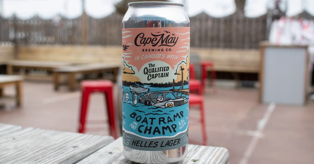 Cape May Boat Ramp Champ 4 Pack Cans