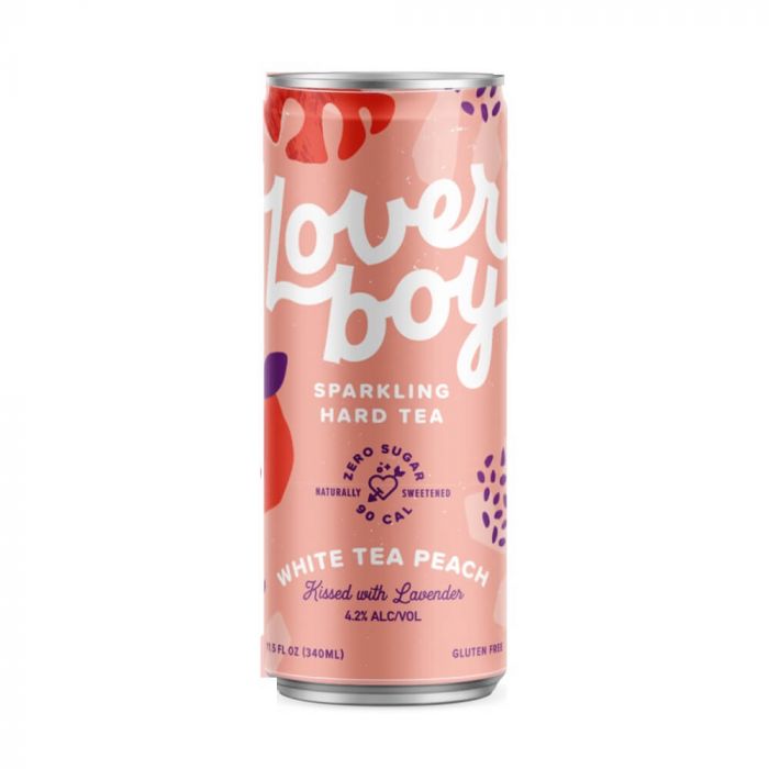 Lover Boy White Tea Peach 6 Pack Cans