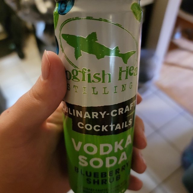 Dogfish Head Vodka Blueberry Shrub