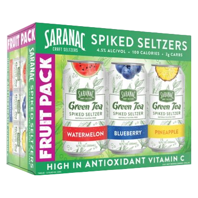 Saranac Fruit Seltzer Pack 12 Pack Cans