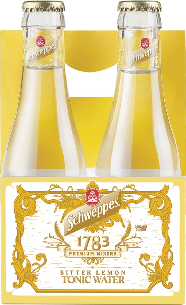 Schweppes Lemon Tonic Water 4pkbtl
